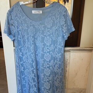 Blue Lace Dress